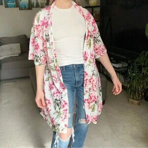 Show Me Your MuMu Floral Duster Cardigan One Size